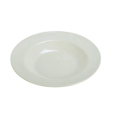 Yanco Milestone 13 Oz. Melamine Pasta Bowl In Ivory