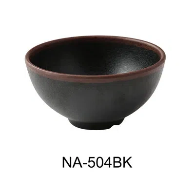 Yanco Nature Art 10 Dining Bowl In Black