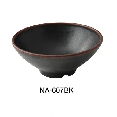 Yanco Nature Art 26 Dining Bowl In Black