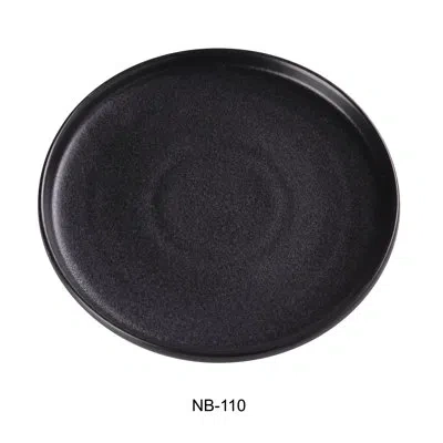 Yanco Nb-110 Noble Black Dinner Plate