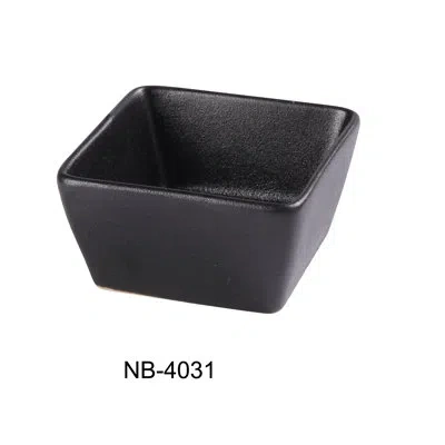Yanco Nb-4031 Noble Black Sauce Dish