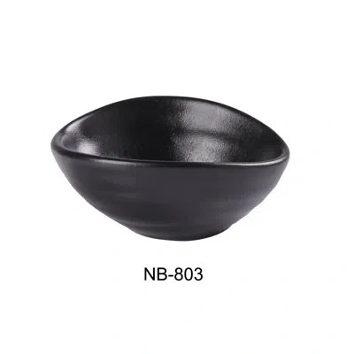 Yanco Nb-803 Noble Black Sauce Dish
