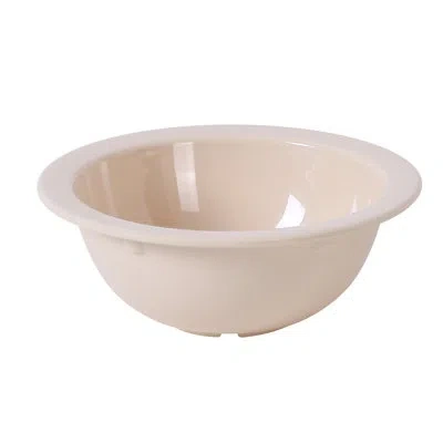 Yanco Nessico 10 Oz. Melamine Dessert Bowl In Tan