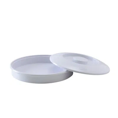 Yanco Nessico Tortilla Bread Warmer With Lid In White