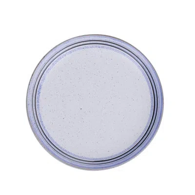 Yanco Ocean 10.5" Dinner Plate In Blue;white