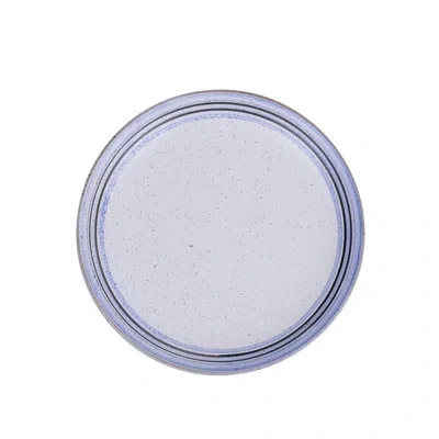 Yanco Ocean 12" Dinner Plate In Blue;white