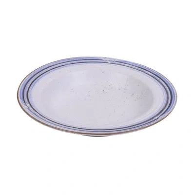 Yanco Ocean 16 Oz. Pasta Bowl In Blue;white
