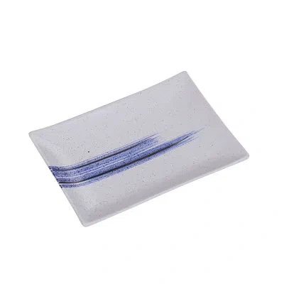 Yanco Ocean 8" Salad Plate In Blue;white