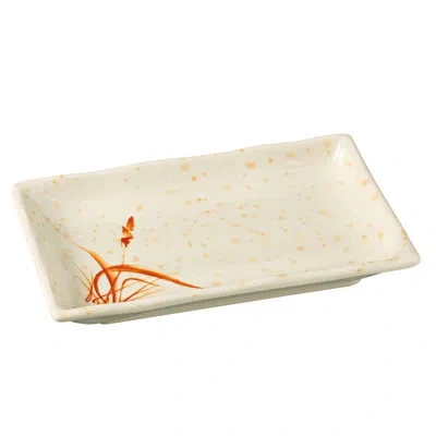 Yanco Orchis Melamine Condiment Server In Beige