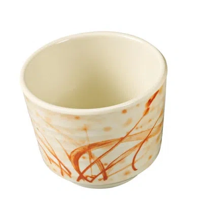 Yanco Orchis Melamine Teacup In Beige