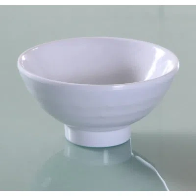 Yanco Osaka 10 Oz. Melamine Rice Bowl In White