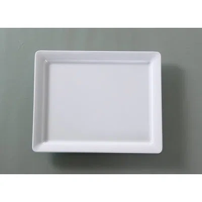 Yanco Osaka Melamine Platter In White