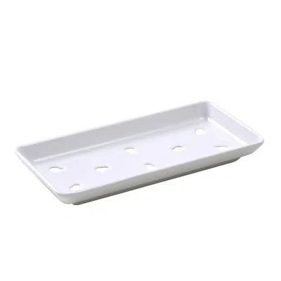 Yanco Osaka Melamine Platter In White