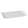 Yanco Osaka Rectangular Melamine Platter In White
