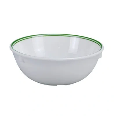 Yanco Pine Tree 11 Oz. Melamine Soup Bowl In White