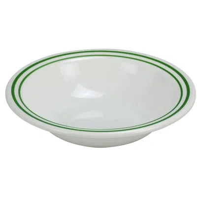 Yanco Pine Tree 14 Oz. Melamine Salad Bowl In White