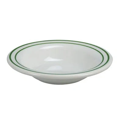 Yanco Pine Tree 3.5 Oz. Melamine Dessert Bowl In White