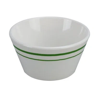 Yanco Pine Tree 8 Oz. Melamine Cereal Bowl In White