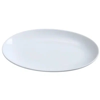 Yanco Piscataway 10" Dinner Plate In White