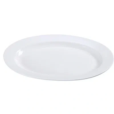 Yanco Piscataway 11" Dinner Plate In White