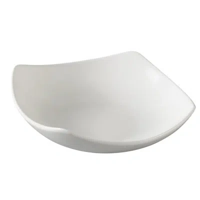 Yanco Piscataway 24 Oz. Square Pasta Bowl In White