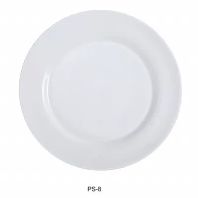 Yanco Piscataway 9" Bone China Salad Plate In White