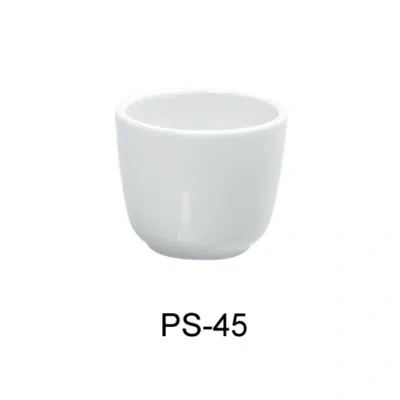 Yanco Piscataway Chinese Bone China Teacup In White