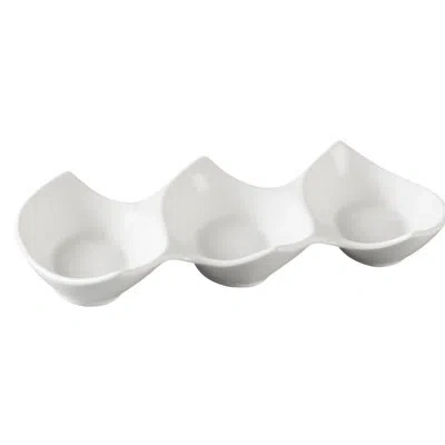Yanco Piscataway Condiment Server In White
