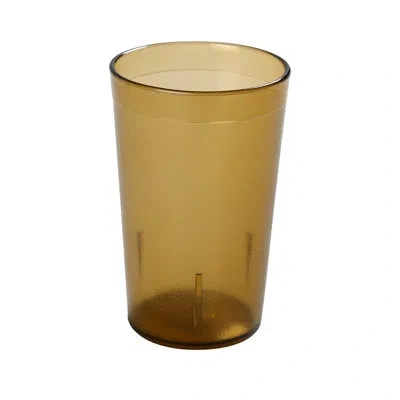 Yanco Plasticware 32 Oz. Plastic Drinking Glass In Amber
