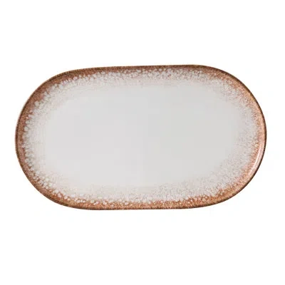 Yanco Porto Chinaware Coupe Oval Plate