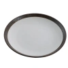 Yanco Rockeye 10.5" Dinner Plate In White