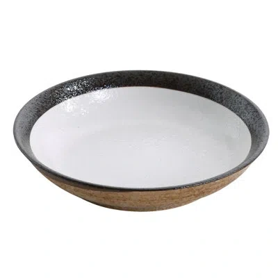 Yanco Rockeye 14 Oz. Soup Bowl In Brown;beige