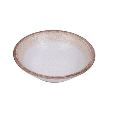 Yanco Rockeye 5 Oz. Dessert Bowl In Brown;white