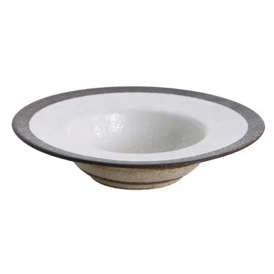 Yanco Rockeye 9.5" Dessert Plate In White