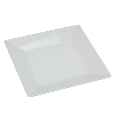 Yanco Rome And  Melamine Dinner Plate In White