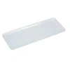 Yanco Rome Rectangular 6" Melamine Dinner Plate In White