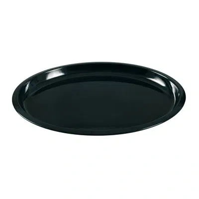 Yanco Rome Turkey Melamine Platter In Black