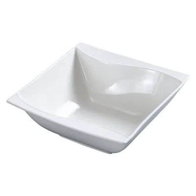 Yanco Sea Wave 35 Oz. Pasta Bowl In White
