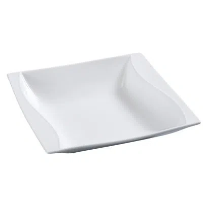 Yanco Sea Wave 4" Bread And Butter Plate In White