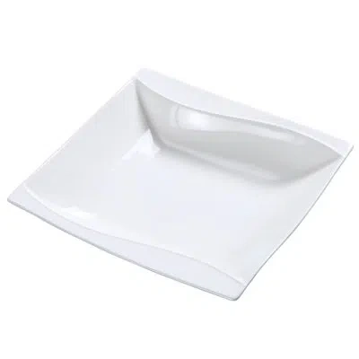 Yanco Sea Wave 4 Oz. Fruit Dessert Bowl In White