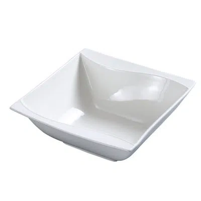 Yanco Sea Wave 5 Oz. Dessert Bowl In White