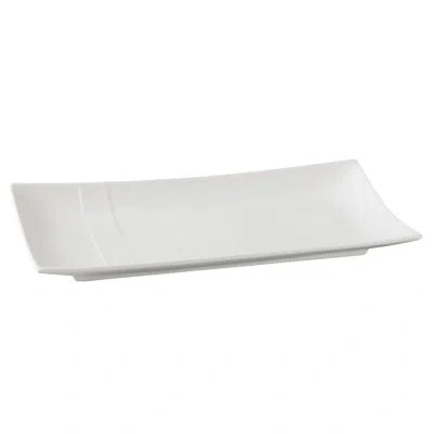 Yanco Shanghai Platter In White