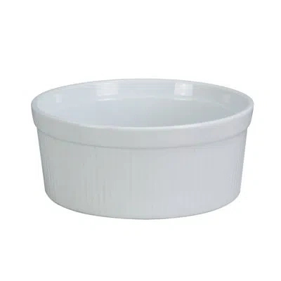 Yanco Souffle Bowl In White
