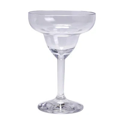 Yanco Stemware 10 Oz. Plastic Margarita Glass In Clear