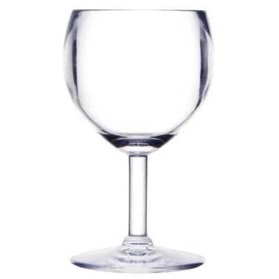 Yanco Stemware 8 Oz. Plastic All Purpose Wine Glass In Clear