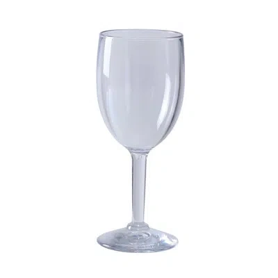 Yanco Stemware Glass 8 Oz. Wine Glass In Clear