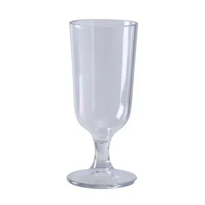 Yanco Stemware Plastic Goblet In Clear