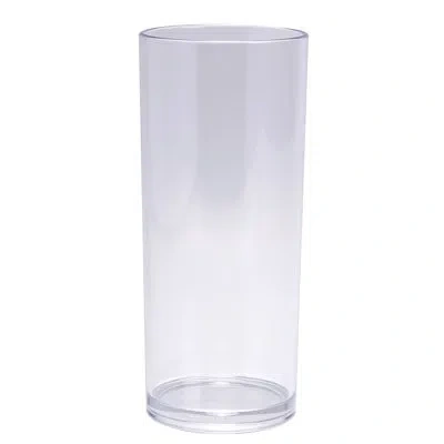 Yanco Stemware Plastic Highball Glass In Clear