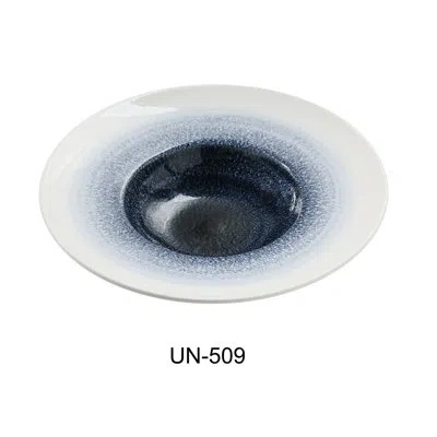 Yanco Universe 24 Piece Soup Bowl Set In Blue;white