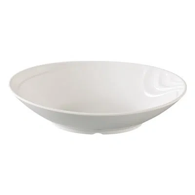 Yanco Venice 38 Oz. Melamine Salad Bowl In White